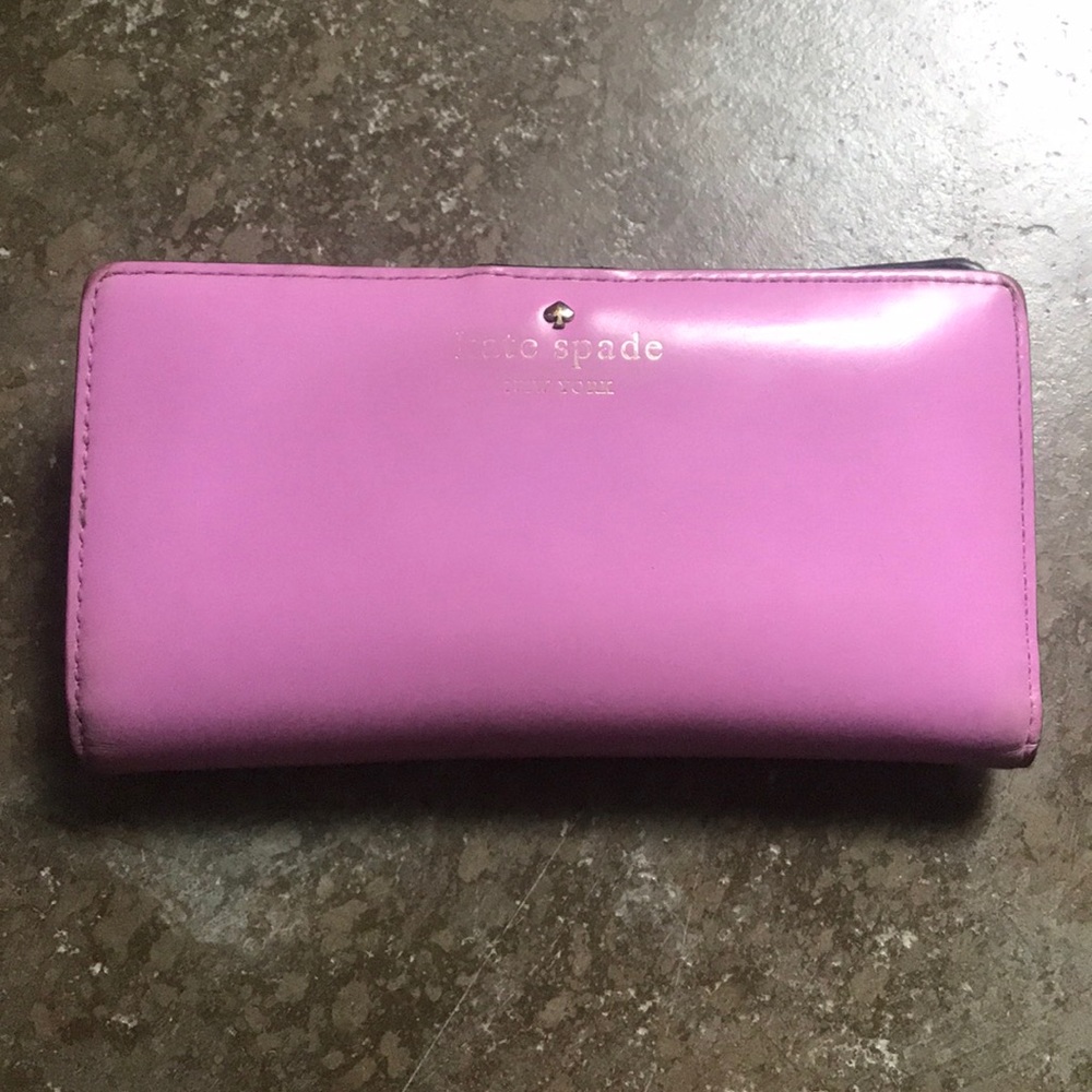 Kate spade pink/lilac wallet